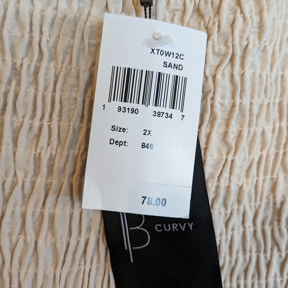 🆕 Collections by Bobeau, top, NEW with tags, sz 2X - Picture 4 of 11